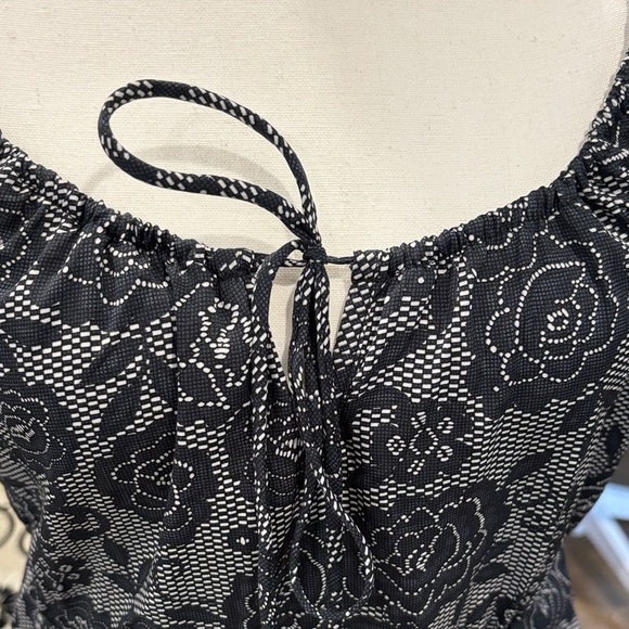 Billabong Black Floral La e Pattern Dress - Picture 3 of 5